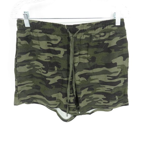 Sanctuary Womens Camo Hoodie & Shorts Lounge Set Medium NWT - Picture 5 of 7